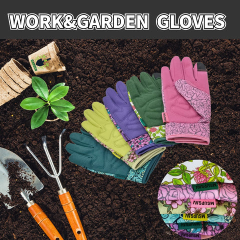 MSUPSAV adjustable cuff for a snug secure fit during yard work