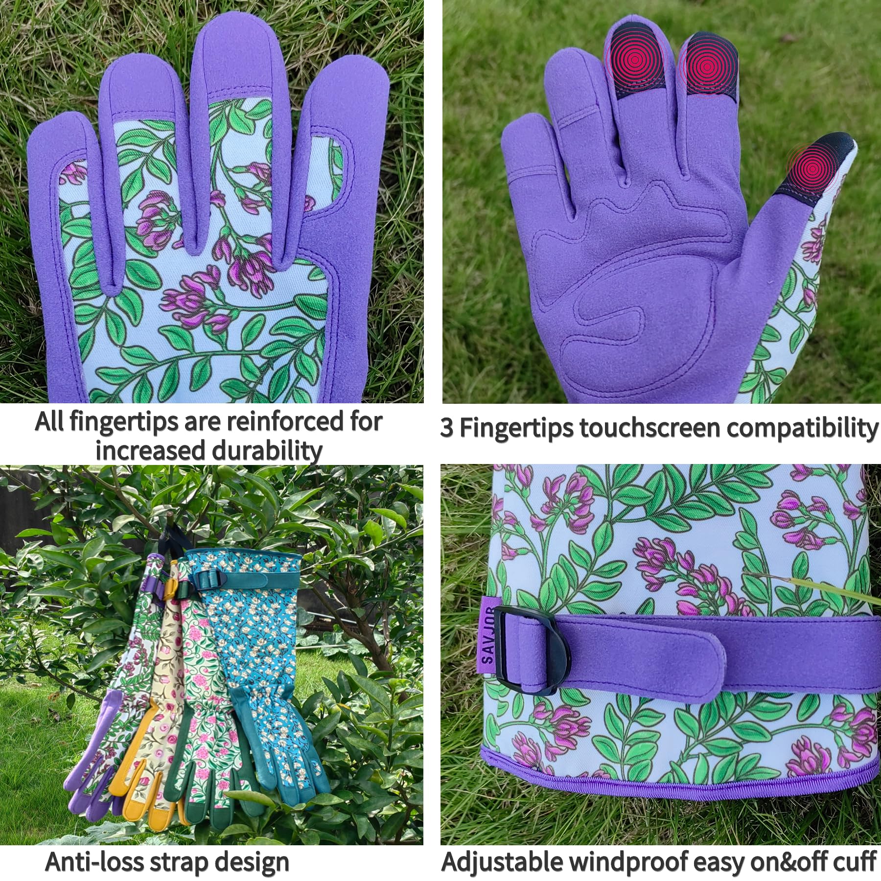 MSUPSAV foam-padded palm reduces hand fatigue during pruning