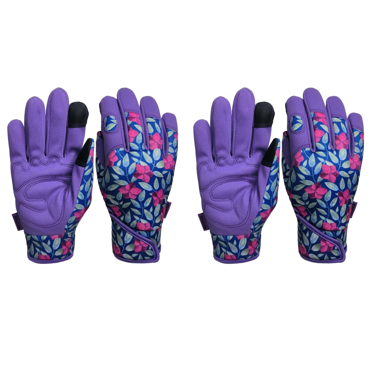 MSUPSAV garden gloves back stretchable fabric for flexible gardening.