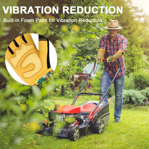 Extended cuff MSUPSAV gloves guarding forearms during digging