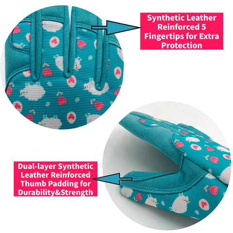 MSUPSAV reinforced fingertips protect little hands during tasks