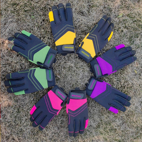 MSUPSAV multi use gloves suited for gardening, DIY, and outdoor tasks.