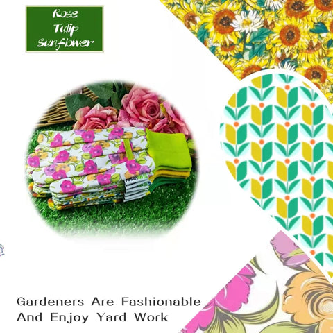 MSUPSAV Paris gardening gloves in three bright colors for easy task id