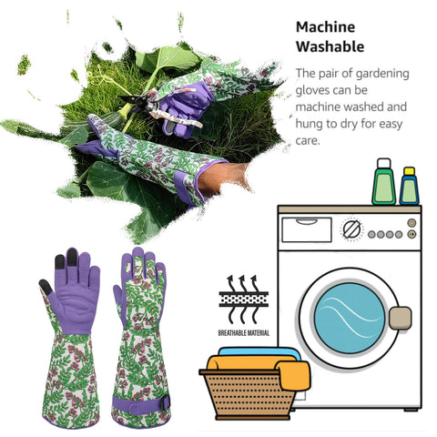 MSUPSAV puncture-resistant gloves for women handle tools confidently