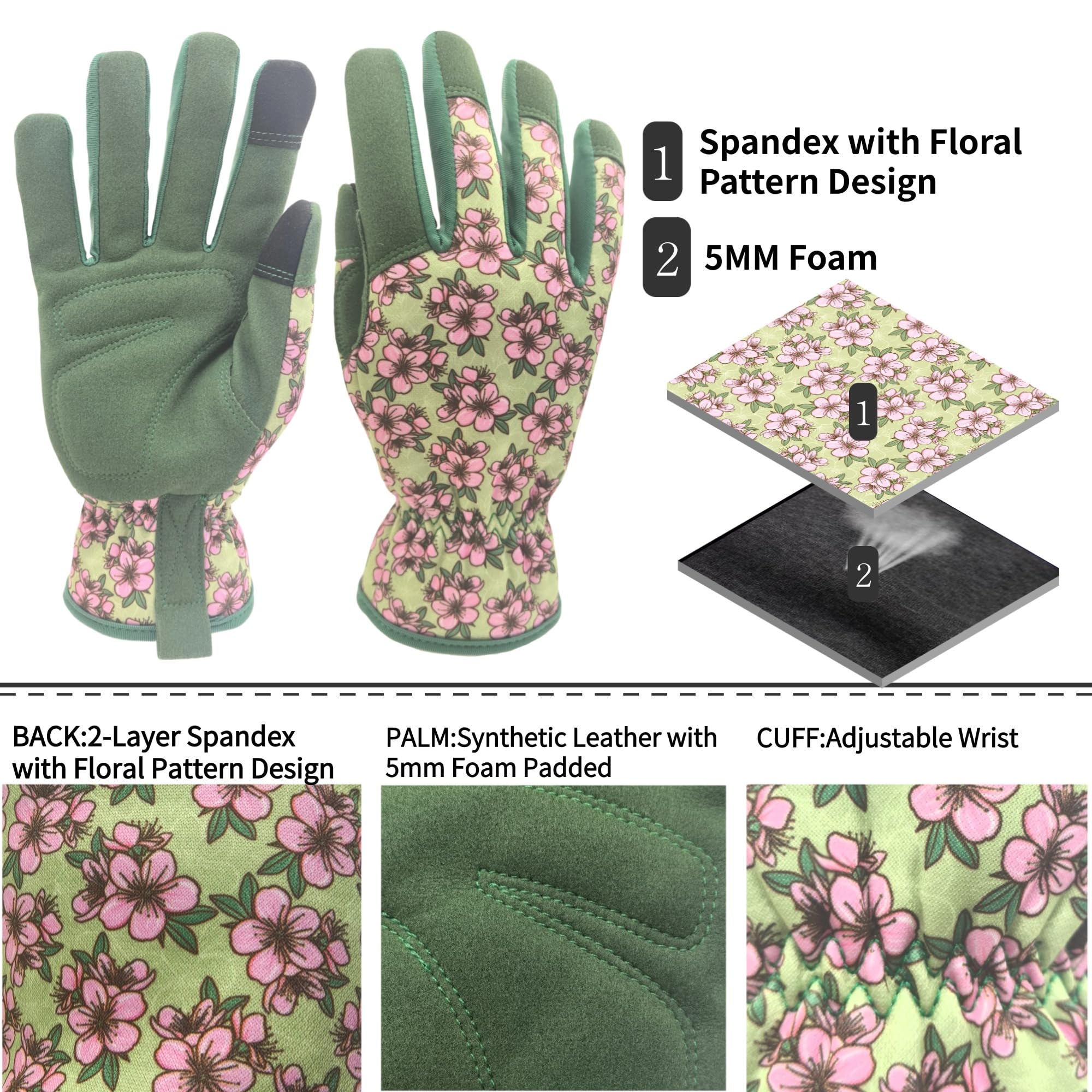 MSUPSAV gloves palm-foam-padded provide added abrasion resistance for grueling tasks.