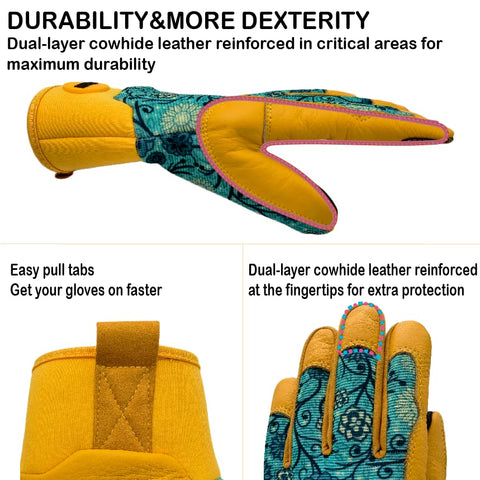 MSUPSAV touchscreen-enabled gloves for easy phone use in the garden