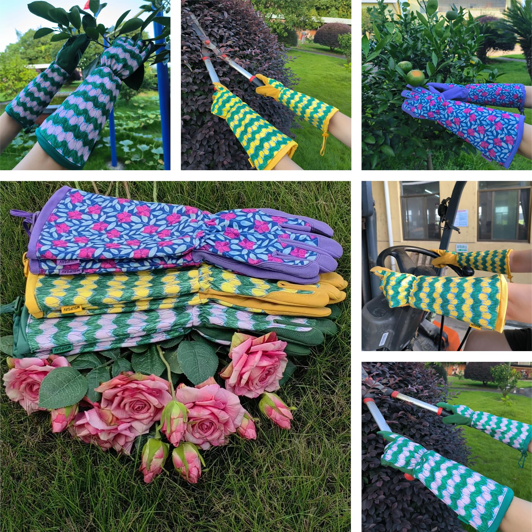MSUPSAV touch-screen compatible gloves for connected gardening