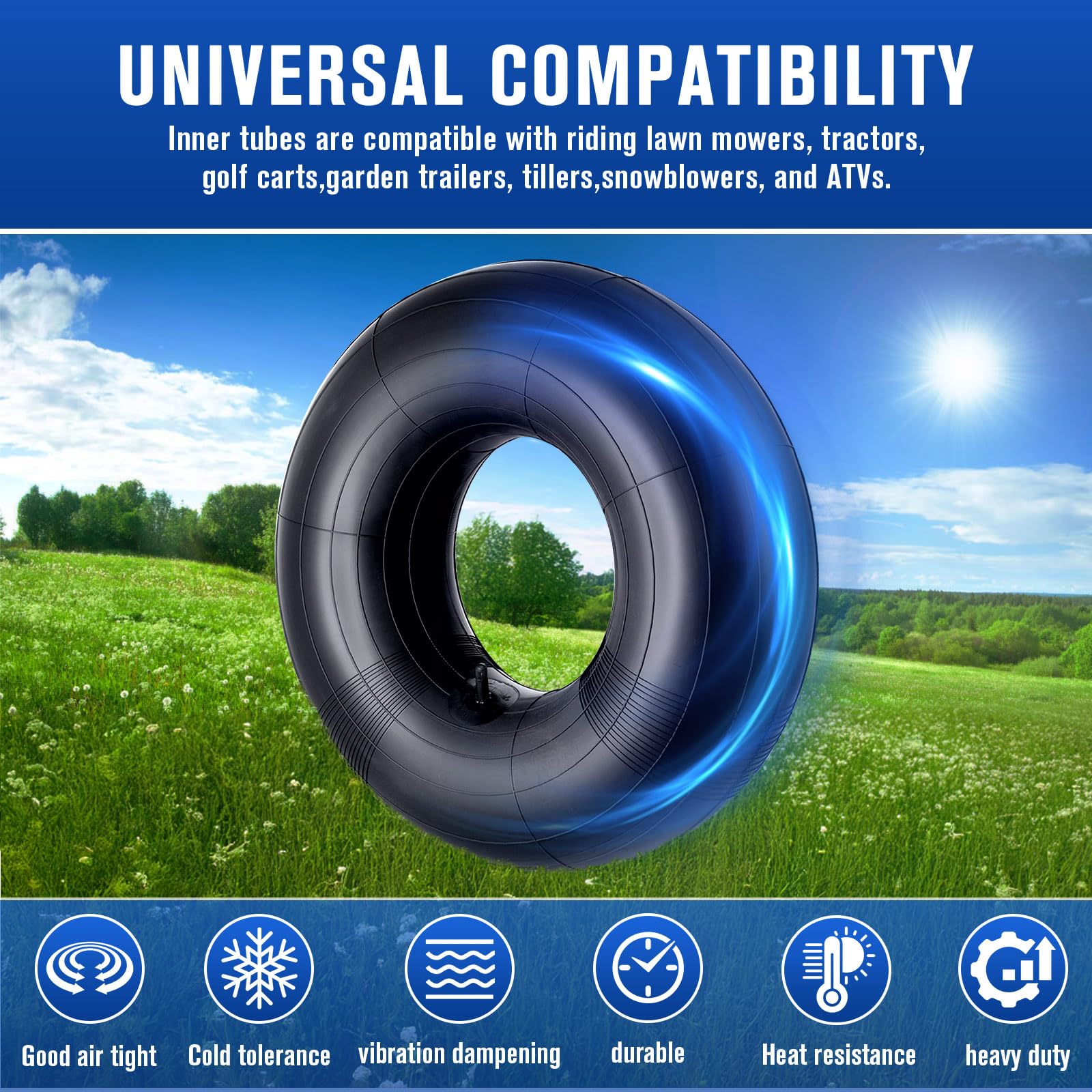 MTA XEK premium rubber inner tube for durable yard tasks