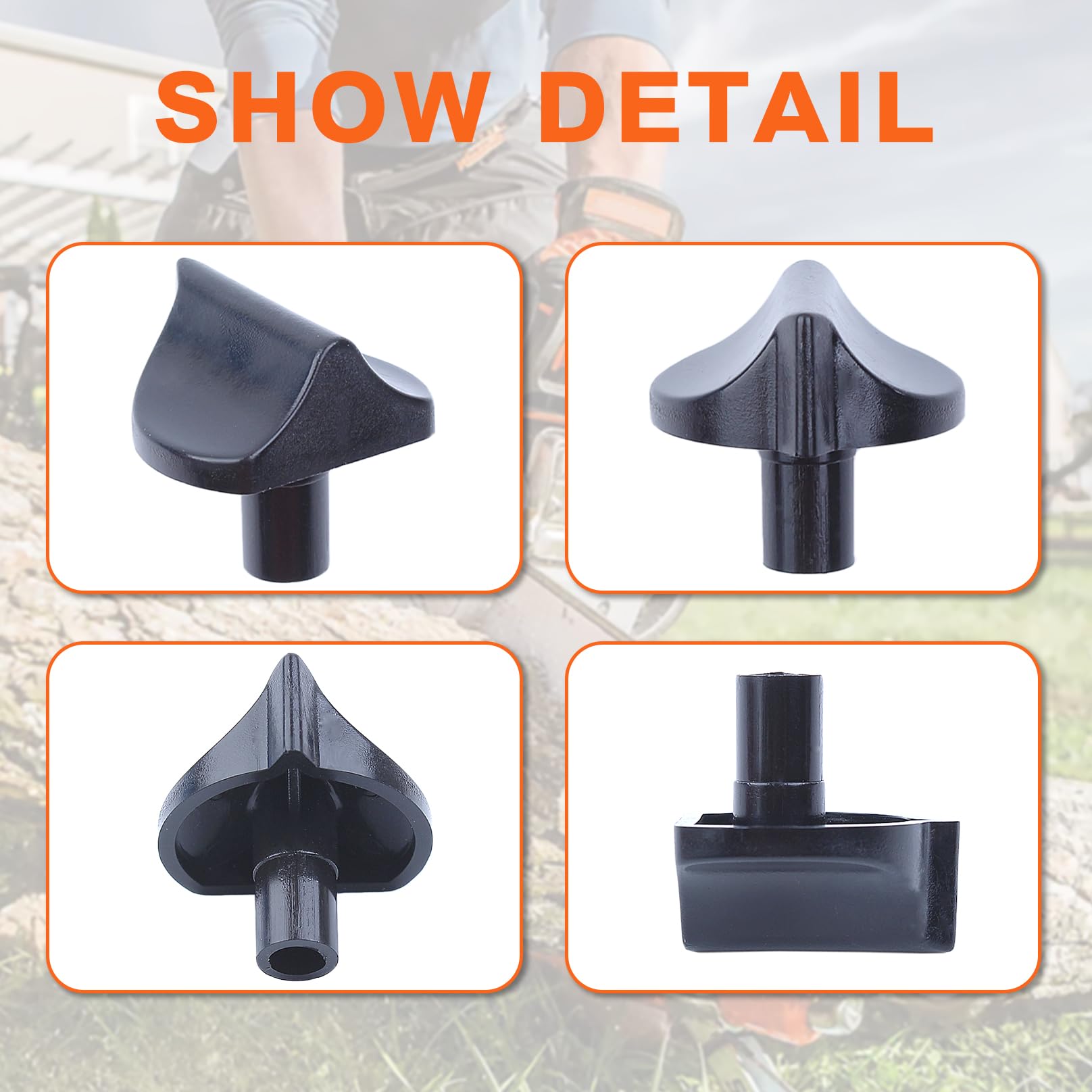Mtanlo BR600 choke knob—reliable fit for maintenance on rugged backpack blowers