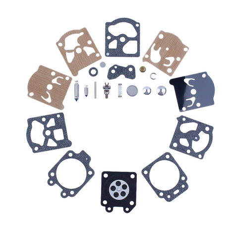 Mtanlo carburetor rebuild kit in-use tools shows installation context