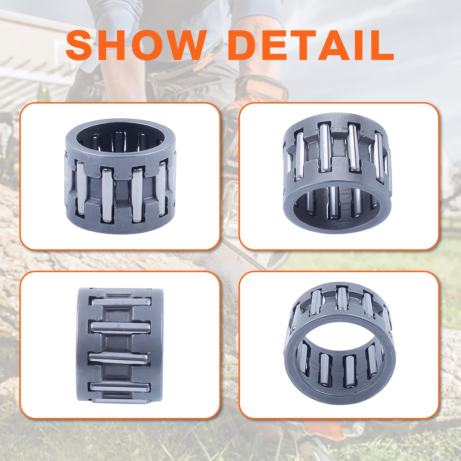 Mtanlo chainsaw service kit with 10 needles for quick maintenance.