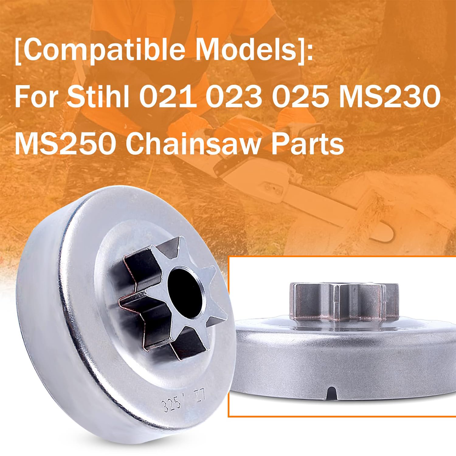 Mtanlo clutch assembly image demonstrates smooth engagement for MS230/MS250