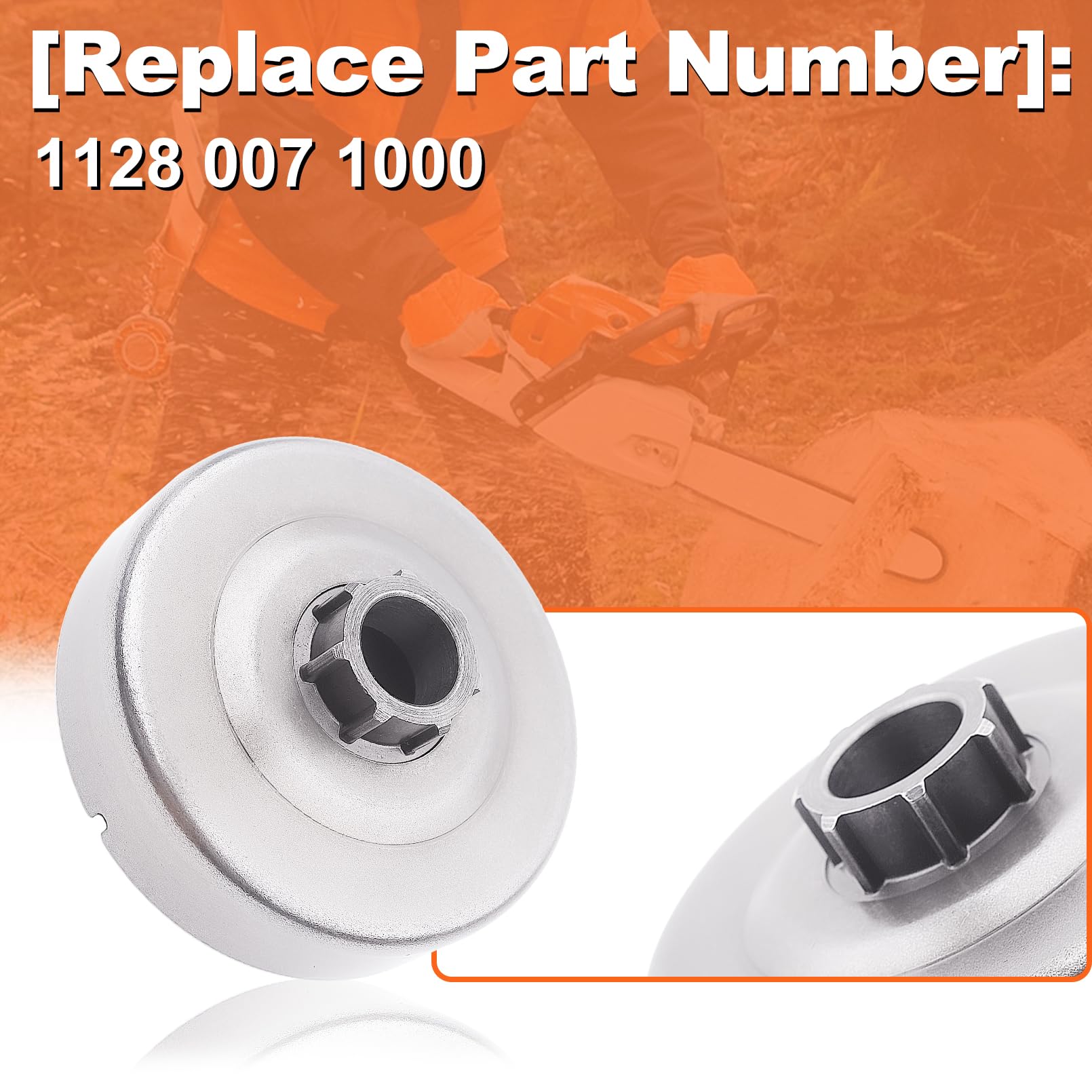Mtanlo clutch cover and E-clip for fast repairs.