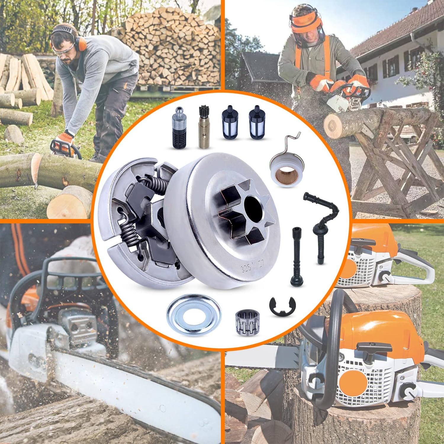 Mtanlo fuel and oil hoses image shows flexible lines for secure routing