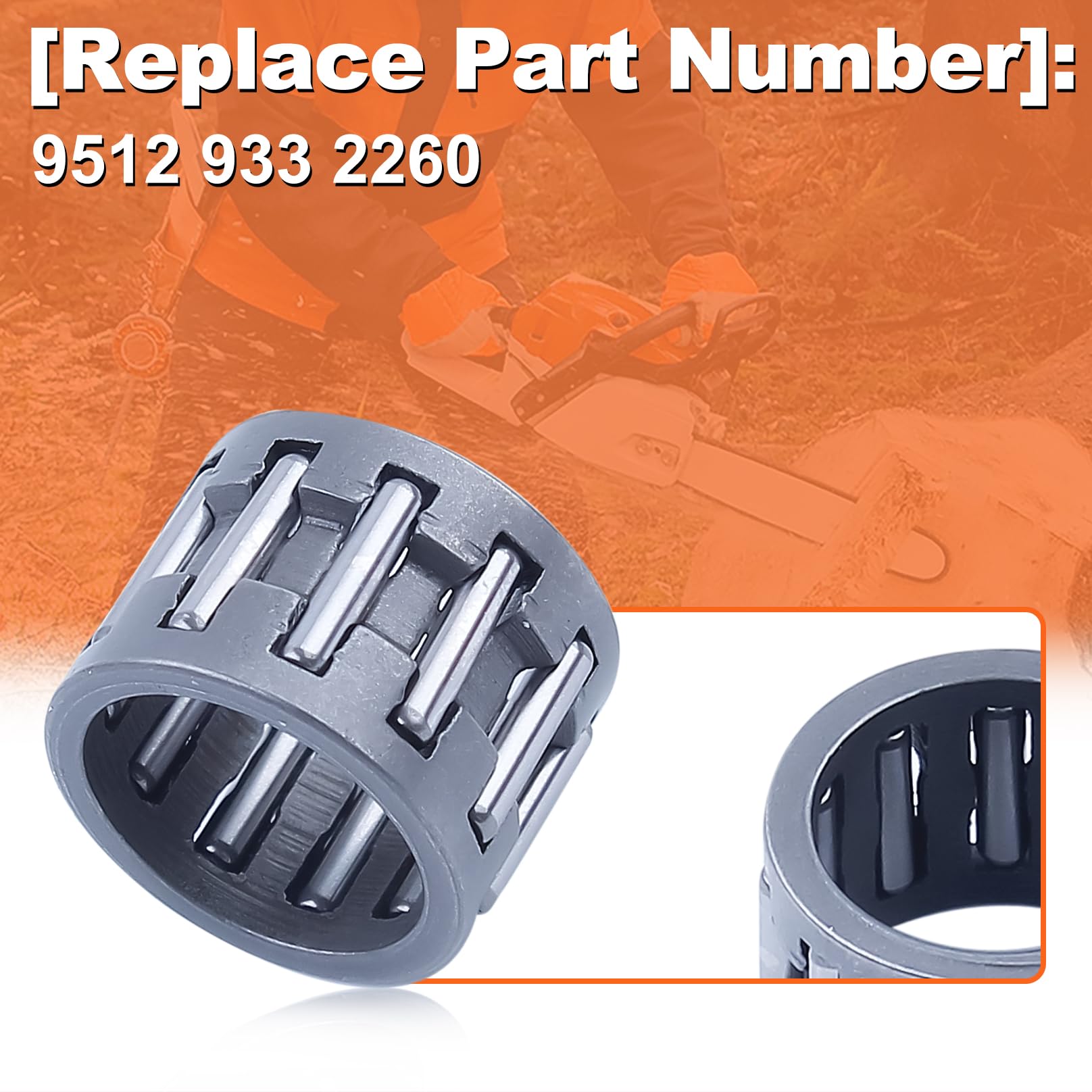Mtanlo MS170/MS171 needle bearings support precise alignment and reduced wear.