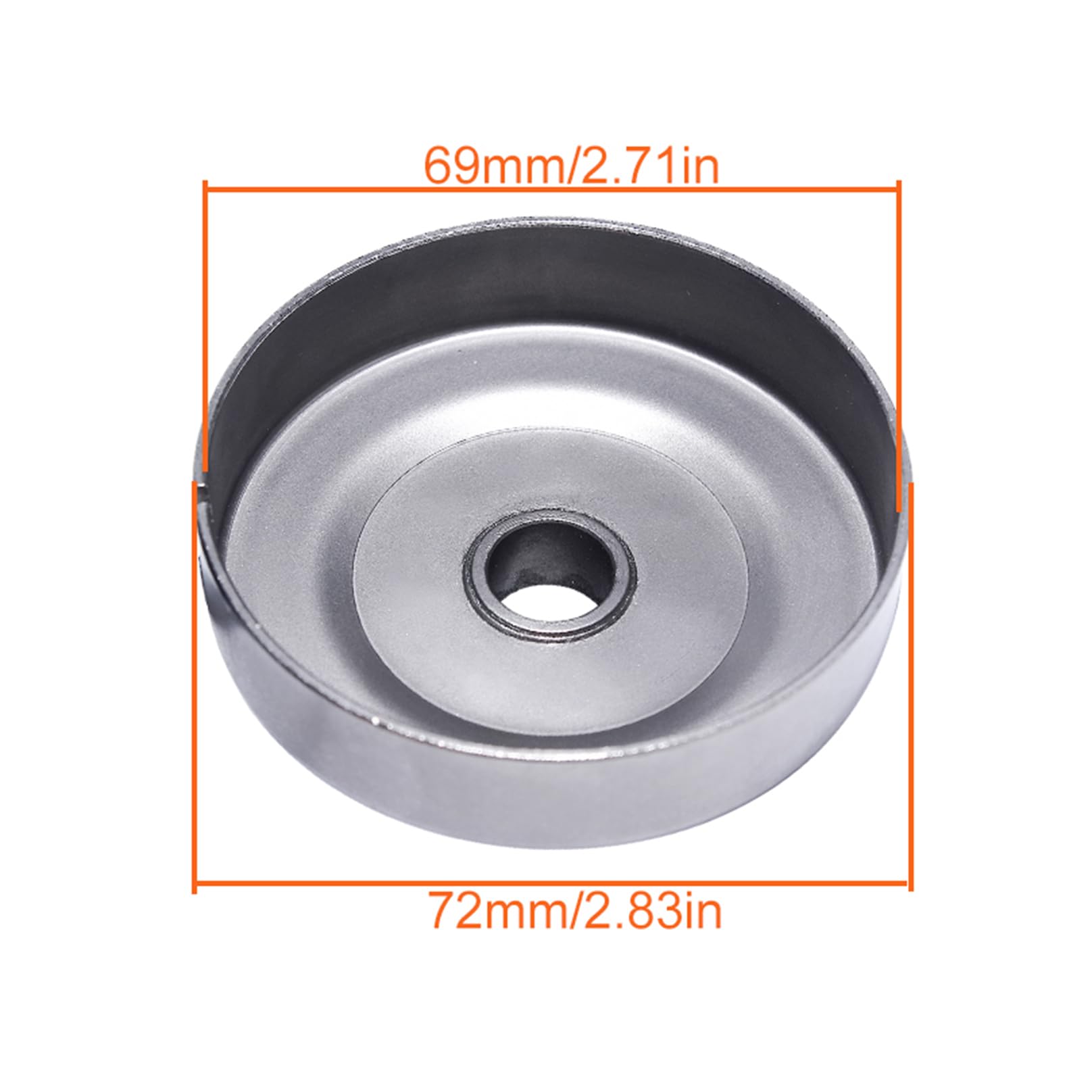 Mtanlo needle bearing detail showing smooth rotation for clutch drum.
