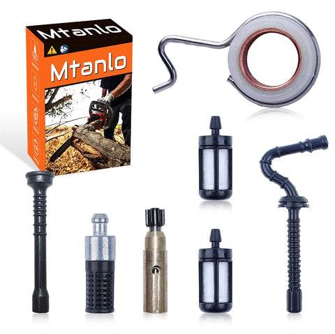 Mtanlo Stihl oil pump kit front view showing complete fit for precise fuel-oil delivery