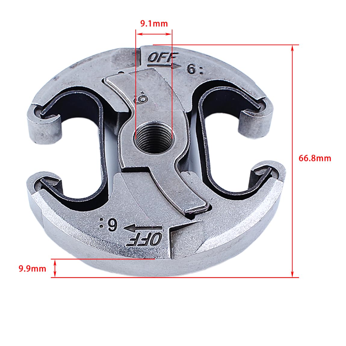 Mtanlo worm gear assembly for reliable drive.