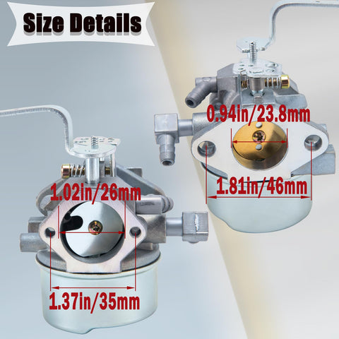Shut-off valve and fuel filter ensure safe fuel flow.