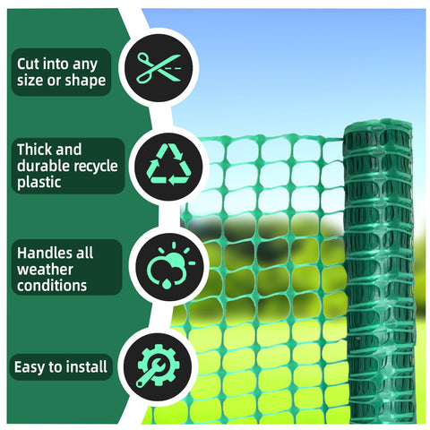 MTAW XEK plastic fencing stakes are durable for quick setup.
