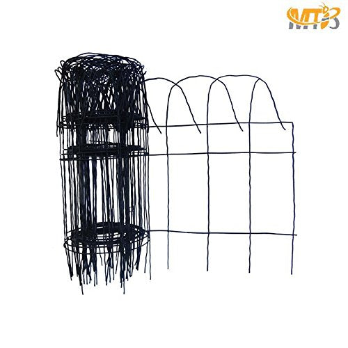 MTB Supply 20-feet long fence helps define borders and protect soil.