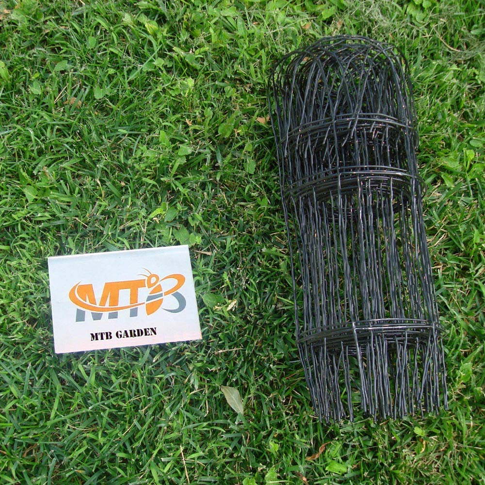 MTB Supply rustproof coating adds shine and longevity to outdoor garden fencing.