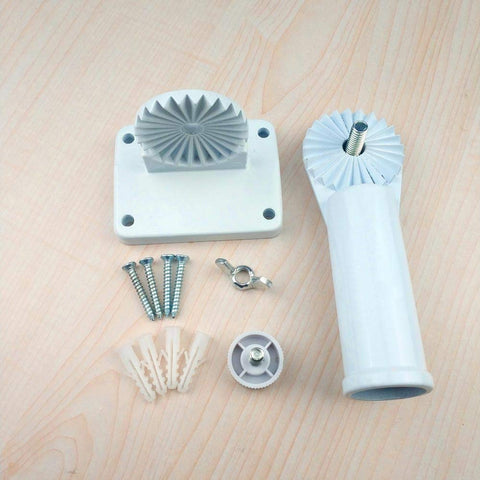 MTB Supply adjustable wing nut flag bracket ensures secure pole setup.