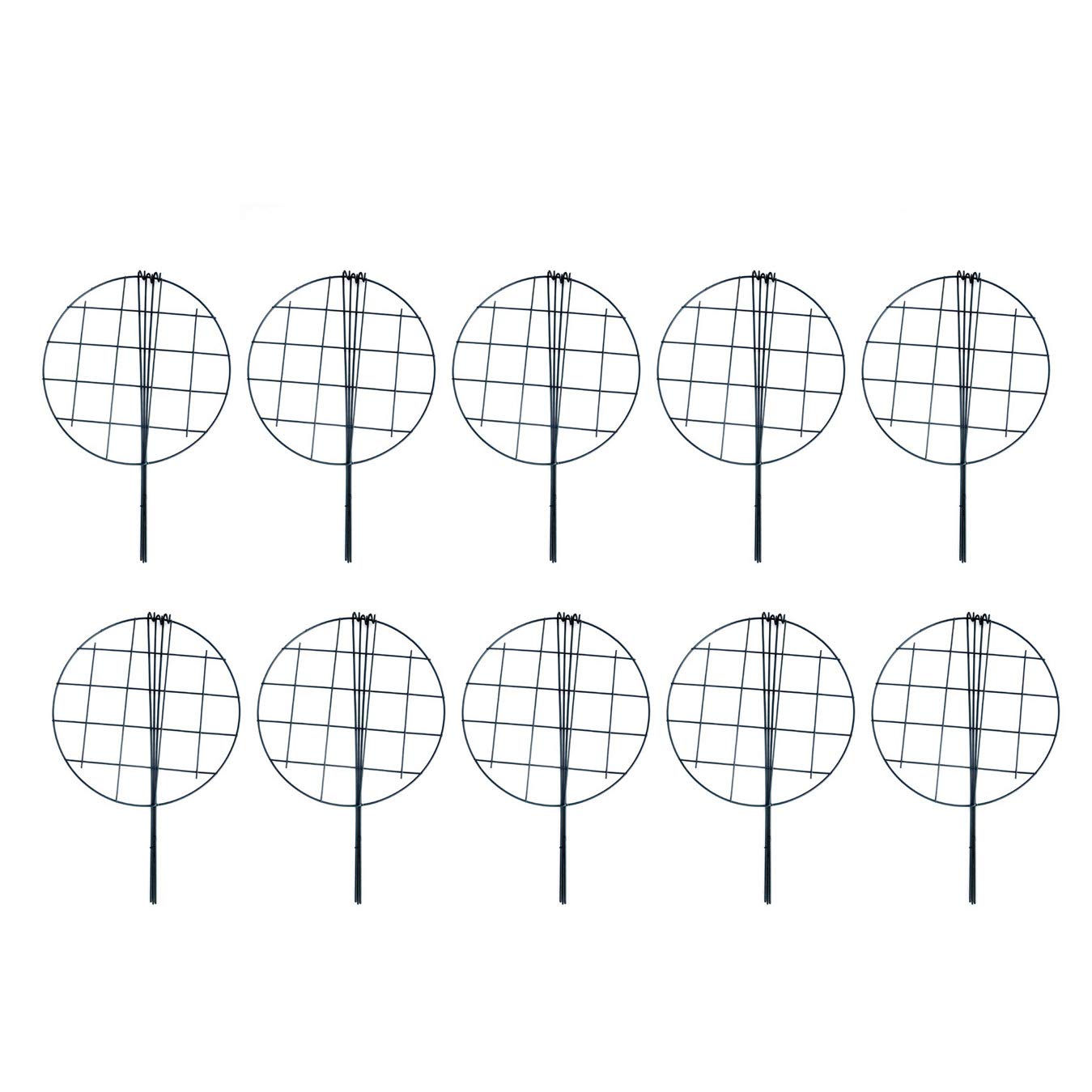 MTB Supply peony cages grow-through hoop guides plant development