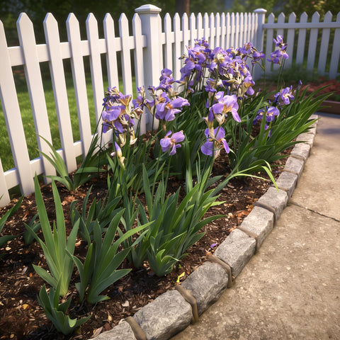 MTB Supply green stake blends with foliage while offering durable use.
