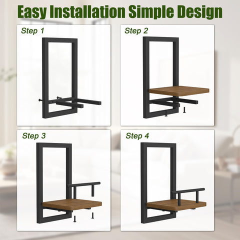 MTGSTOCL indoor-outdoor compatible shelves used for planters on a patio