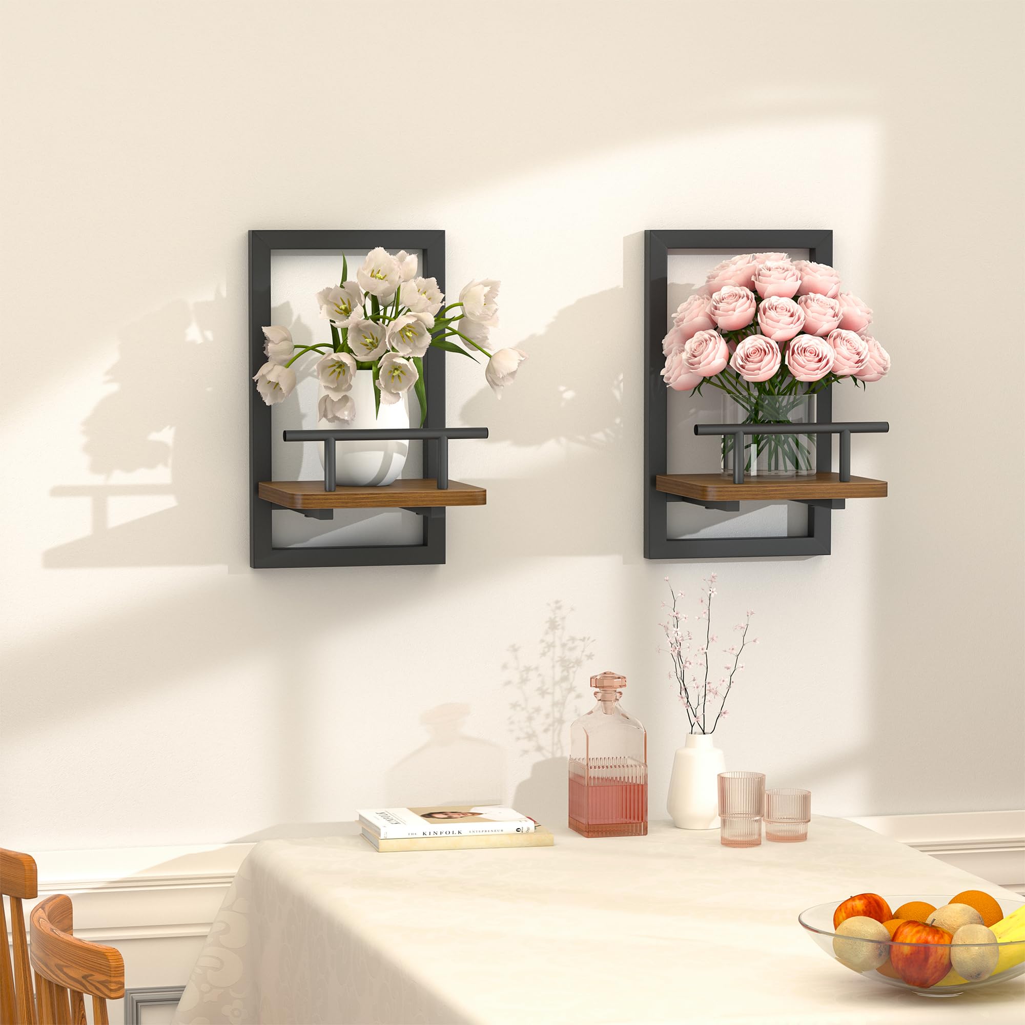 MTGSTOCL balcony-friendly shelves adding greenery to the outdoor space