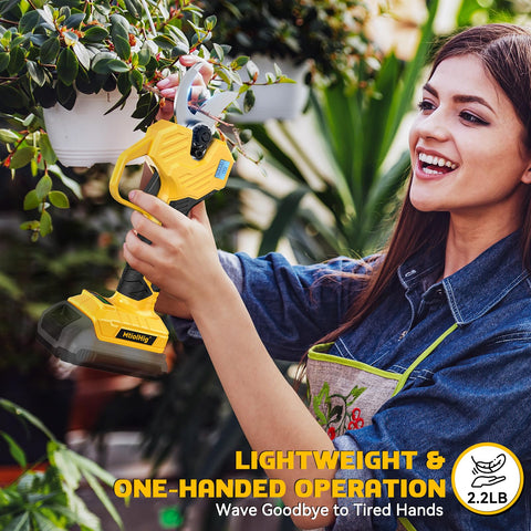MtiolHig lightweight ergonomic design reduces hand fatigue.