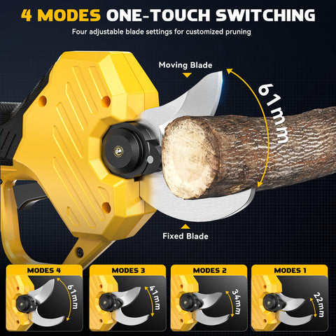 MtiolHig SK7 high-carbon steel blades deliver sharp, rust-resistant pruning.