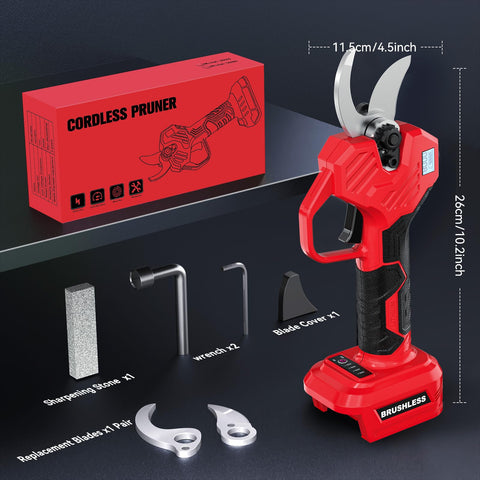 MtiolHig cordless pruning in orchards and gardens for flexible use.