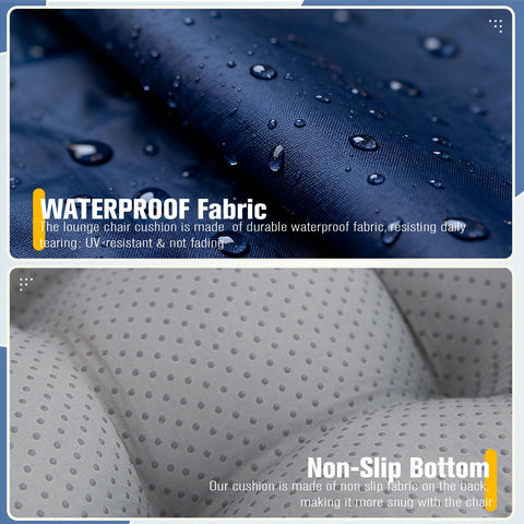 MTMR outdoor cushion is easy to clean with damp cloths and light spot cleaning.