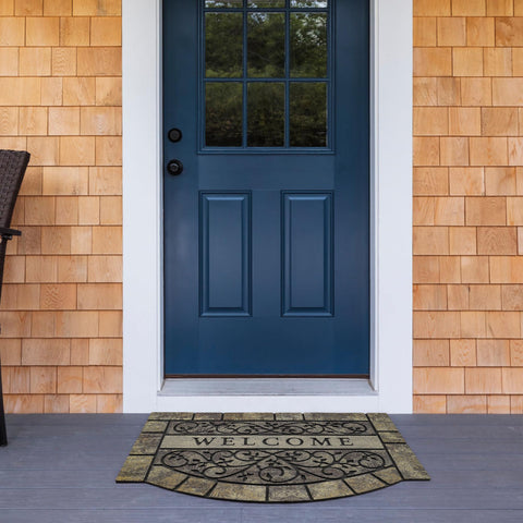MTOUOCK decorative yet functional entry mat suits many decors.