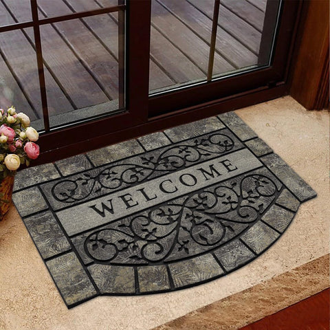 MTOUOCK durable outdoor entrance mat for steady everyday use.