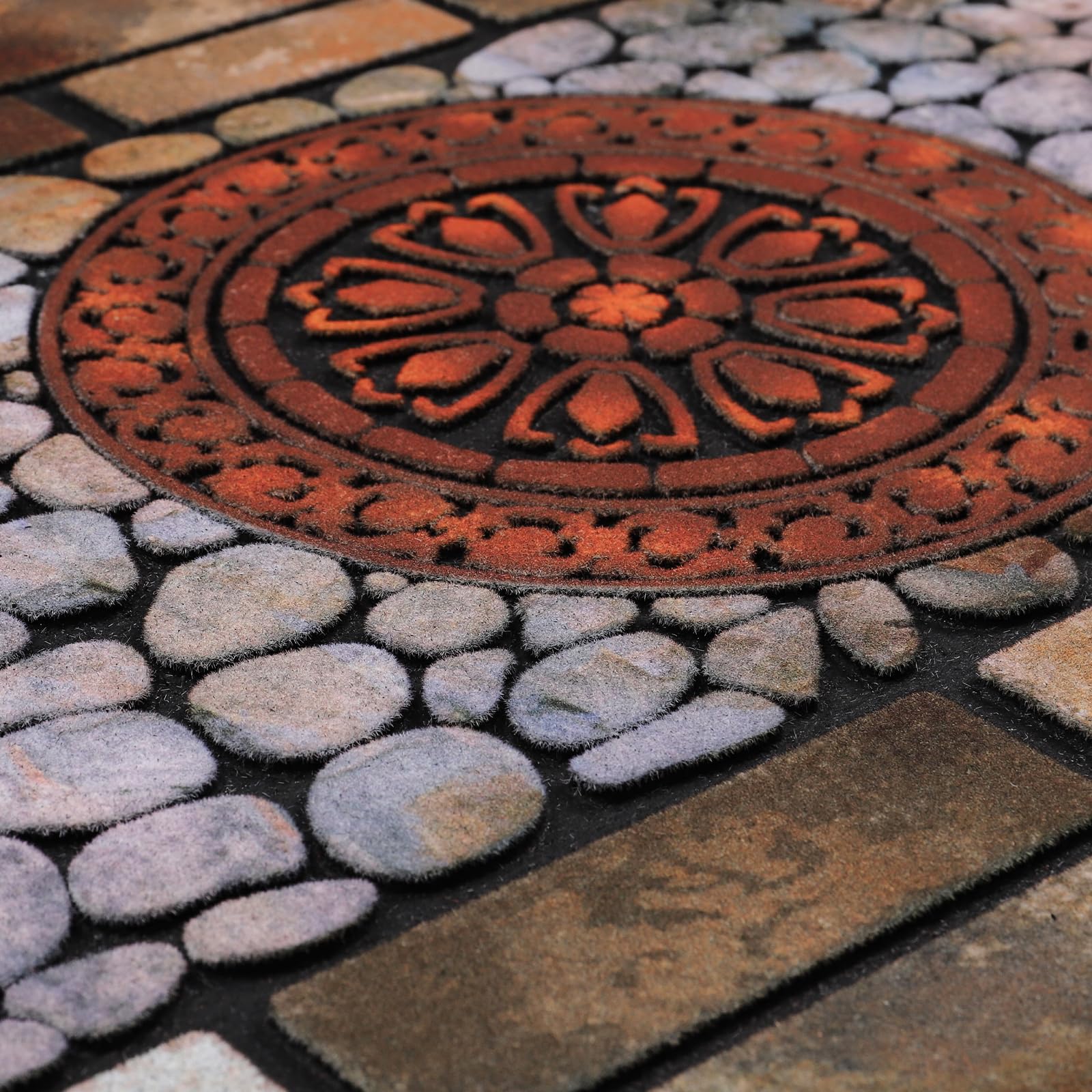 MTOUOCK 3D-channel design adds stylish depth at entry.
