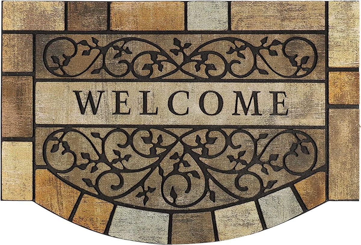 MTOUOCK welcome mat 24x36 for outdoor entryways with durable protection