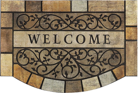 MTOUOCK welcome mat 24x36 for outdoor entryways with durable protection