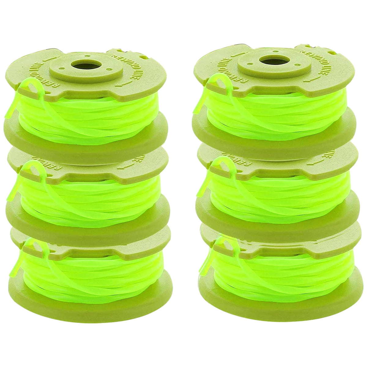 MTRSOCHO Ryobi AC80RL3 spool six-pack for convenient yard maintenance.
