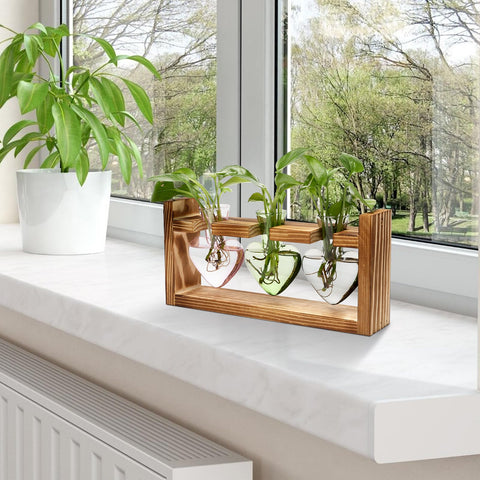 MTsigns glass vase opening to 1.4 inches accommodates small stems.