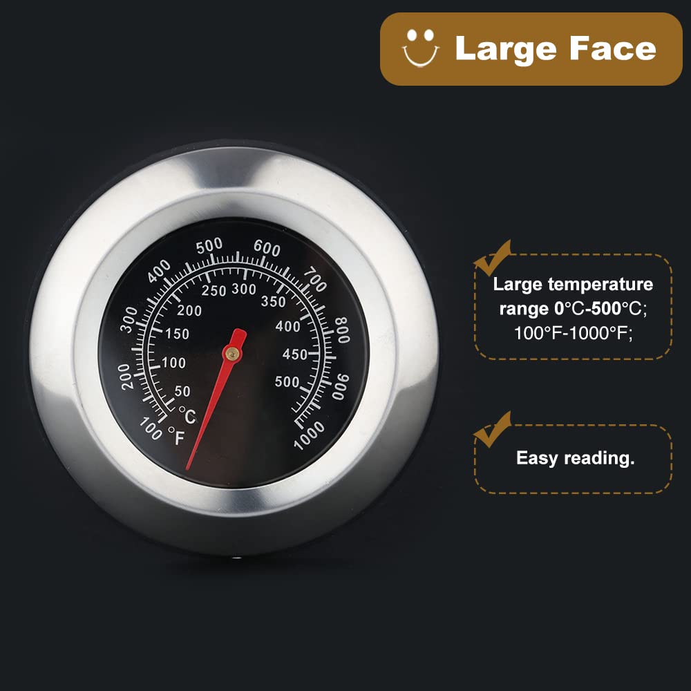 Mtsooning stainless steel thermometer body shows durable construction