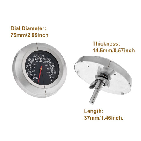 Mtsooning waterproof surface thermometer maintains readability in heat