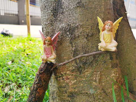 MUAMAX decorative accents bring whimsy to planters and miniature landscapes.