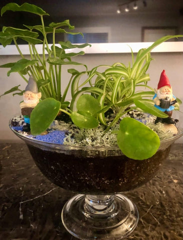 MUAMAX small 3-inch gnomes easily fit into existing garden decor.