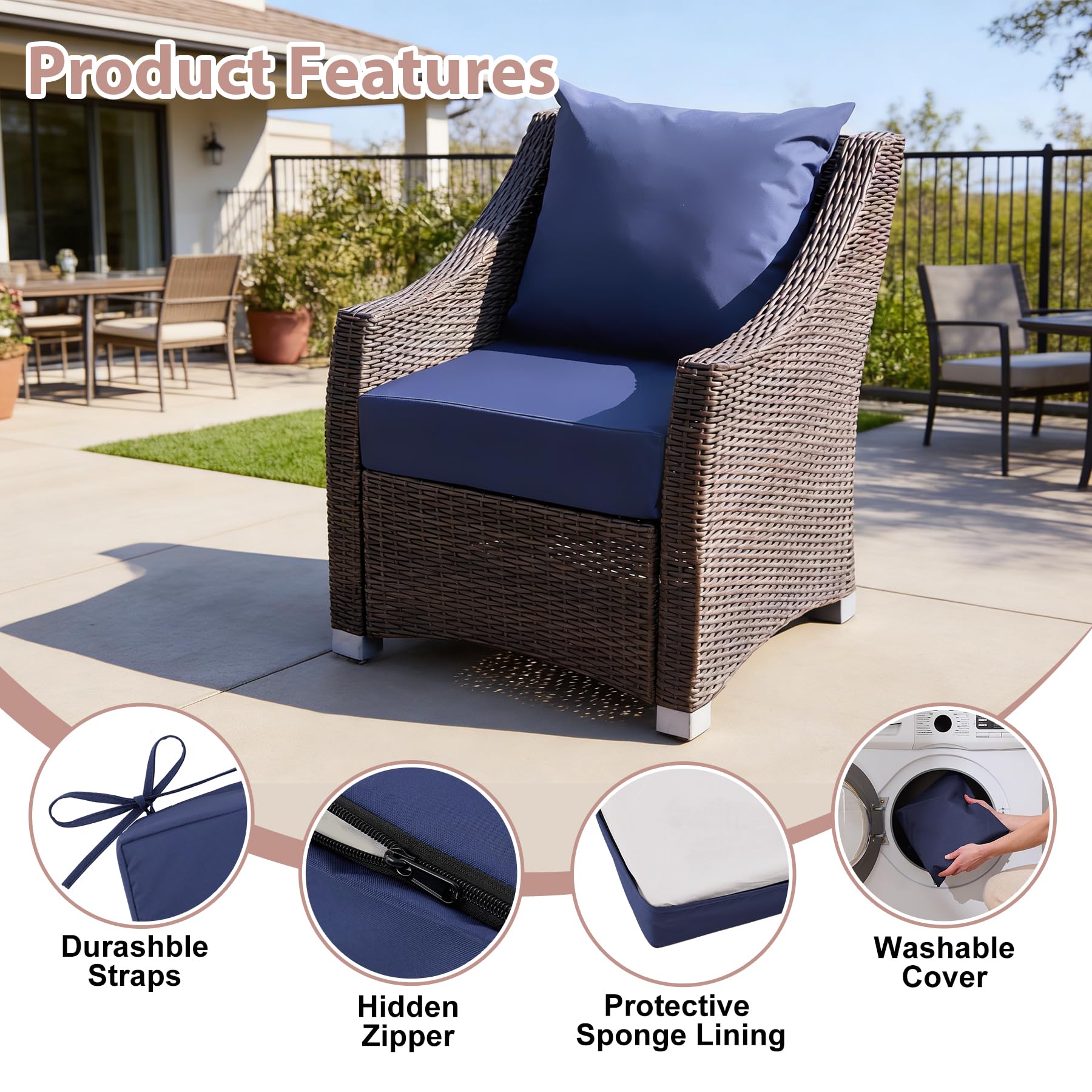 MuaMelop fade-resistant coating preserves color in sunlight.