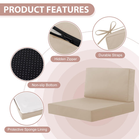 Muamelop removable machine-washable cover enables easy cleaning