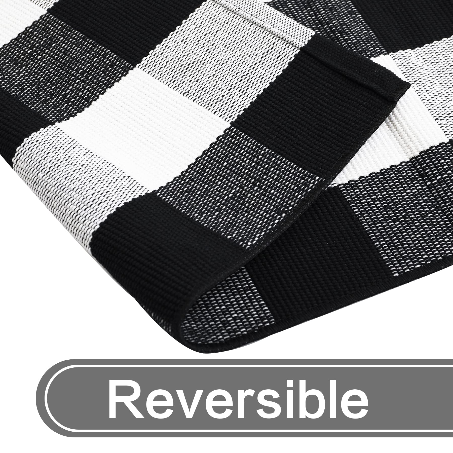 MUBIN 3x5 rug blends classic style with practical durability.