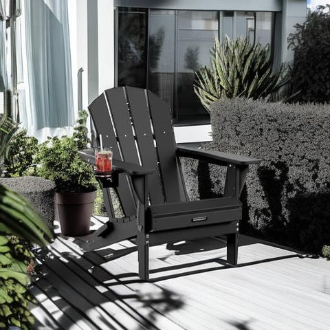 MUCHENGHY chair with wide armrests offering relaxed support.